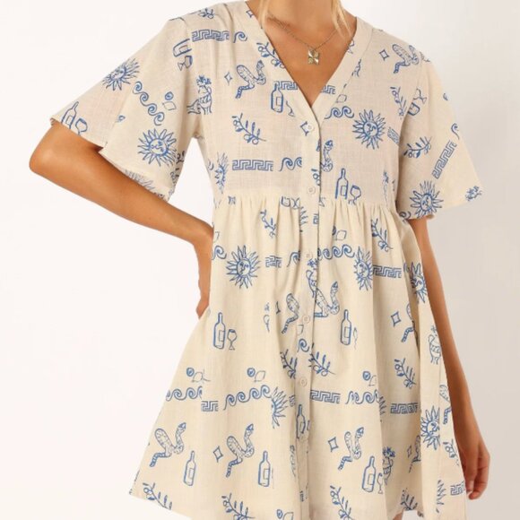Petal + Pup | Elias Mini Dress - Picture 1 of 4